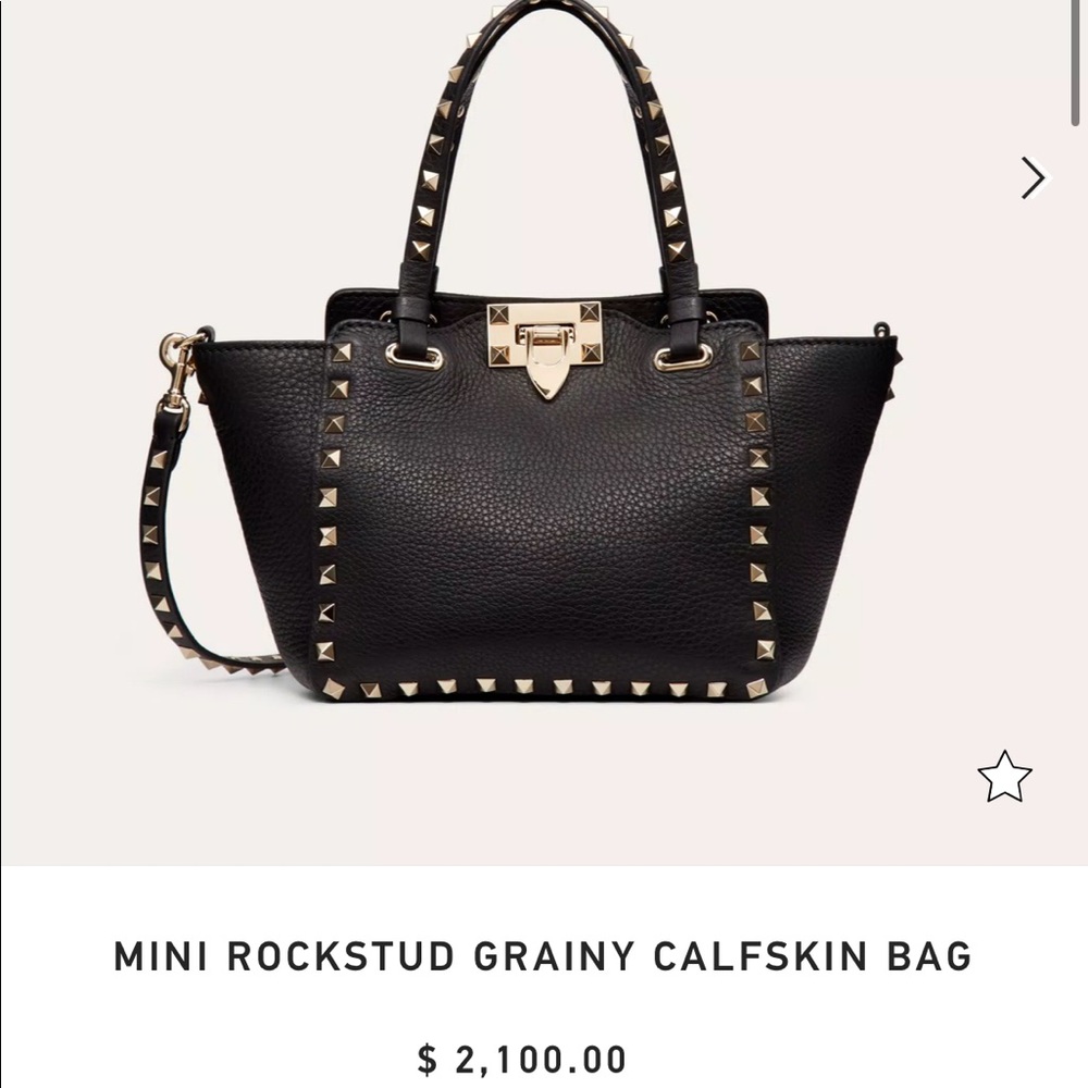 Never worn Valentino micro bag!